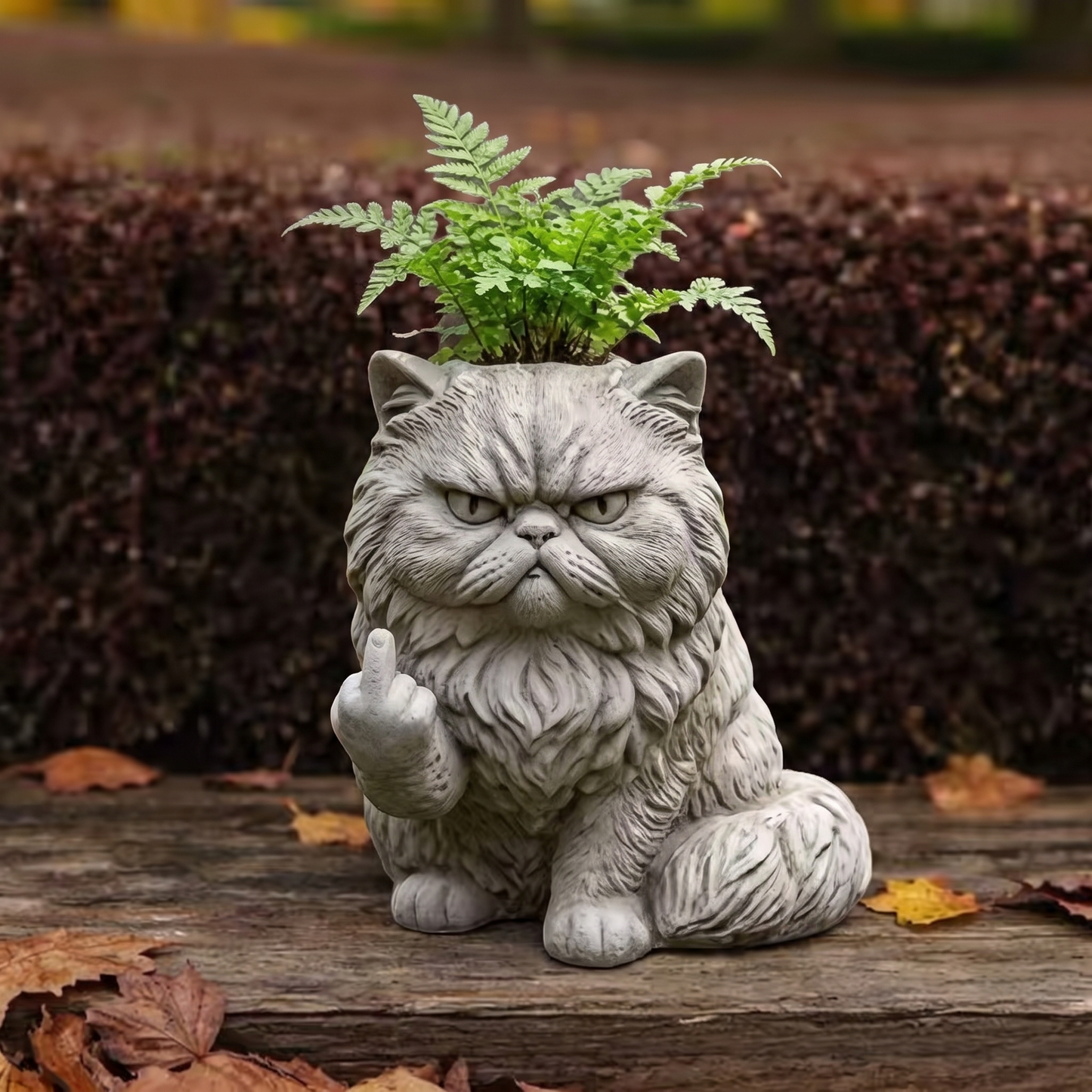 Grumpy Cat Planter